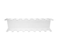FESTFENDS Support pour pipettes - Râtelier mural à 8 positions - Porte-micropipettes suspendu pour laboratoire - Solution de rangement compacte - Installation facile