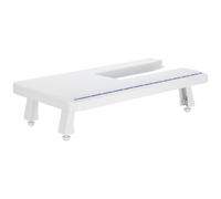 FESTFENDS Table Extension Dimensions 38,8x23,5x8,5 Cm pour Machine à Coudre en Plastique Blanc Brother Jk17b Ja001 Ja007 Jv1400, Surface Lisse pour Couture Intensive