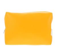 FESTFENDS Trousse de Toilette Portable en Polyester Jaune, Mini Paquet Multifonction pour Clés et Mouchoirs, Léger et Créatif, pour Mettre Un Paquet à Dos Poche