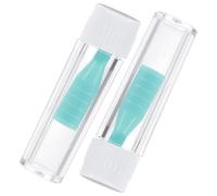 FESTFENDS Ventouse pour Lentilles Rigides Vertes en Abs, Extracteur Facile à Utiliser et Transporter, 2 Pièces avec Bouteille pour Usage à Domicile Voyage