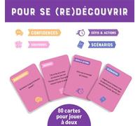 Festi'Couple - Cap ou pas cap - 80 cartes pour jouer à deux - Collectif - Merci Les Livres - Jeux livres objets