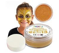 Festicy Maquillage Halloween pour Visage, Doré, 20g, éponge | Certifié EN 71-3 & Reach | Maquillage enfant fille | Déguisement | Maquillage Halloween & peinture corporelle, maquillage enfant
