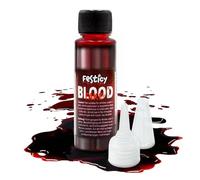 Festicy Premium Faux Sang 25ml I Sang de Halloween I Faut Sang pour Costumes de Vampires, Monstres et Zombies I Faux sang lavable pour Halloween I Fake Blood I Real Look (Faux Sang)