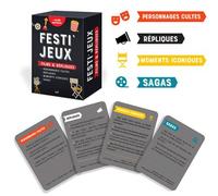 Festi'Jeux - Films et répliques - Plus de 600 questions sur les personnages de films et des répliques cultes ! - Collectif - Merci Les Livres - Jeux livres objets