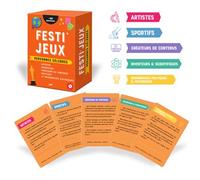 Festi'Jeux - Personnes célèbres Plus de 600 questions pour côtoyer les figures de l’histoire et de notre époque ! - Collectif - Merci Les Livres - Coffret - Jeux livres objets
