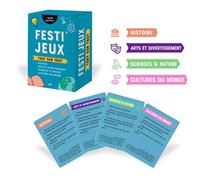 FestiJeux - Tout sur tout - + de 600 questions de culture générale ! - Collectif - Merci Les Livres - Jeux livres objets