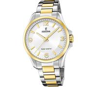 Festina acier inoxydable hommes montre bracelet argent or de luxe D2UF20657/1