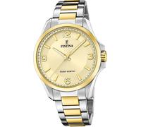 Festina acier inoxydable hommes montre bracelet argent or de luxe D2UF20657/2