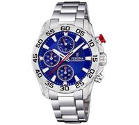 Festina | Bracelet En Acier Inoxydable Unisexe / Junior | Cadran Bleu |