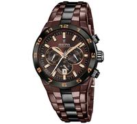 Festina Chrono Bike Édition Spéciale (44,5 Mm) Cadran Marron / F20708/1 Montre