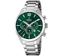 Festina Chronograph F20343/B - Homme - 43 mm - Analogique - Quartz - Verre minéral