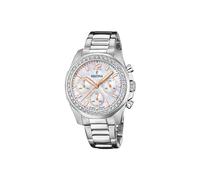 Festina Montre Femme Boyfriend F20606/1 – Acier inox 316L, Quartz chronographe, 10 ATM