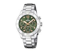 Festina Montre femme F20603/5 – Acier inox. 316L Quartz chronographe Étanche 10 ATM Boyfriend