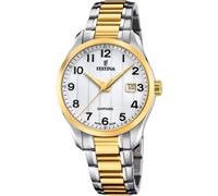 Festina - Classic Sapphire 37Mm Quartz - Homme - Accessoires - Gris - Taille: ONE Size