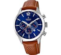 Festina cuir hommes montre bracelet brun Fashion D2UF20542/3