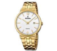 Festina Élégant Montre Hommes F20513/2 Acier Montre Classique Or UF20513/2