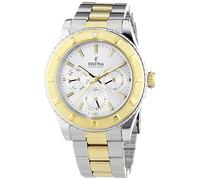 FESTINA - F16691/1 - Montre Mixte - Quartz - Analogique - Aiguilles luminescentes - Bracelet Acier Inoxydable Bicolore