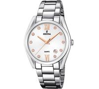 Montre FESTINA pour Femme F16790/A Boyfriend Boîtier en Acier Inoxydable Gris Bracelet en Acier Inoxydable Gris