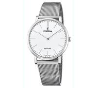 Festina F20014/1 Montre pour homme Swiss Made analogique à quartz avec bracelet en acier inoxydable