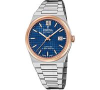 Montre Homme Festina Acier Inoxydable Argent Festina Montre-Bracelet De Fabrication Suisse Uf20030/2