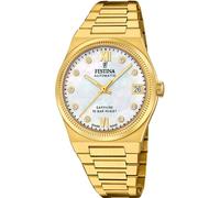 Montre Femme Festina Acier Inoxydable Or Festina Montre-Bracelet De Fabrication Suisse Uf20033/1
