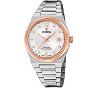 Festina F20037/1 Montre Femme Swiss Made Rivé 35mm 10ATM