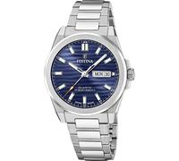 Festina Montre Acier Cadran Bleu Collection Swaiss Made
