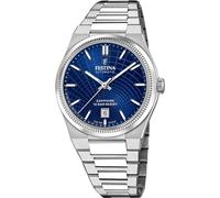 Festina F20083/2 Swiss Made Montre homme en acier inoxydable date argentée