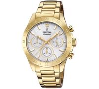Festina Diamond Chrono F20400/1 - Woman - Analogique - Quartz - Stainless steel - Verre minéral