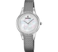 Montre FESTINA pour Femme F20494/4 Mademoiselle Boîtier en Acier Inoxydable Gris Bracelet en Acier Inoxydable Gris