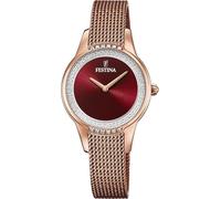 Montre FESTINA pour Femme F20496/1 Mademoiselle Boîtier en Acier Inoxydable Rose Bracelet en Acier Inoxydable Rose