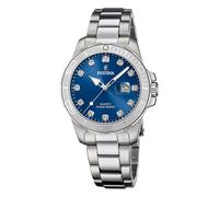 Montre FESTINA pour Femme F20503/6 Boyfriend Boîtier en Acier Inoxydable Gris Bracelet en Acier Inoxydable Gris