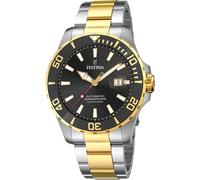 Festina F20532-2 Montre-bracelet automatique en acier bicolore pour hommes