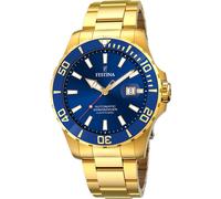 Festina F20533/1 montre homme acier inoxydable date or
