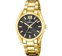 Montre FESTINA pour Femme F20640/6 Boyfriend Boîtier en Acier Inoxydable Doré Bracelet en Acier Inoxydable Doré