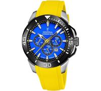 Festina F20642D Chrono Bike Chronographe Montre Homme Date jaune