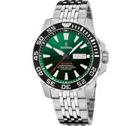 Festina Hommes Analogique-Numérique Quartz Montre avec Bracelet en Acier Inoxydable