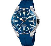 Festina F20664/1 Diver Professional montre homme caoutchouc date bleu