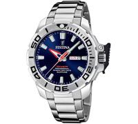 Festina F20665/1 Ensemble de montres pour hommes Diver Collection Quartz analogique Bracelet en acier inoxydable