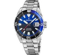 Festina F20669/5 DIVER montre homme acier inoxydable date argenté