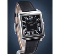 Festina F20681/3 montre homme bracelet cuir date noir