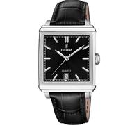 Festina F20681/6 montre homme bracelet cuir date noir