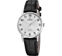 Festina F20691/1 montre femme bracelet cuir noir