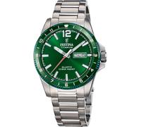 Festina F20698/3 montre homme titane date argenté