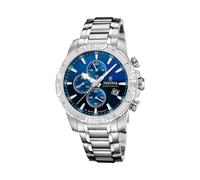 Festina F20704/4 Chronographe Montre Homme Acier inoxydable Date argenté