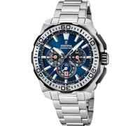 Montre Chrono Pour Homme Festina F20724/2 En Acier Avec Bracelet