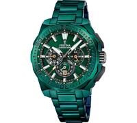 Montre Chrono Homme Festina F20730/1 Avec Bracelet En Acier