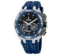 Festina F20763/1 Montre Connectée Homme Chrono Bracelet Caoutchouc 200 m