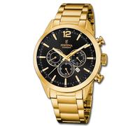 Festina Hommes Montre Élégant F20633/3 Montre Acier Inoxydable Or UF20633/3