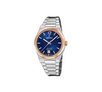 FESTINA Montre à affichage analogique 'Rive Collection Swiss' bleu, Taille One Size